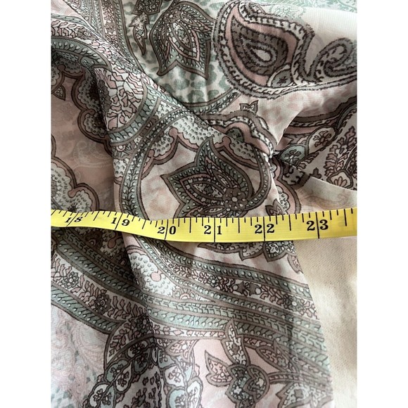 Chicos Lot of 2 Tops Blouses Spring Prints Size 2 12/14 Large - Picture 11 of 13